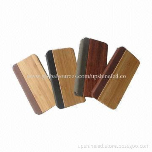 Wooden Flip Cases for iPhone 5, OEM and ODM Orders Welcomed